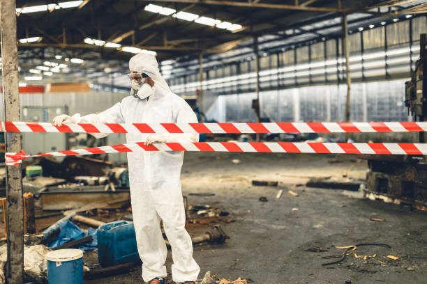Professional Infectious Disease Decontamination technician working in Bellwood, VA